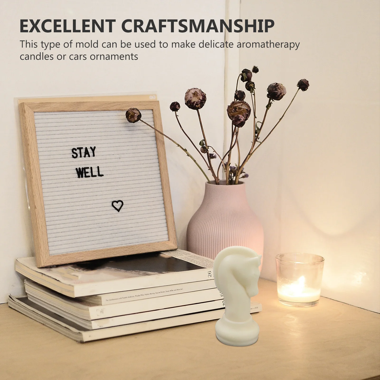 

6Pcs DIY Scented Mold Chess Pattern Heat Resistant Silicone Mould for Handmade Crafts Home Fragrance Decoration