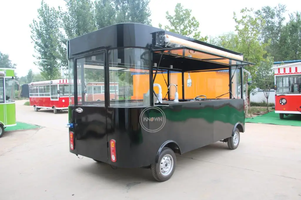 Luxury Multifunction Sale Vending Truck Big Mobile Food Truck Food Trailer For Street Fast Snack Cart