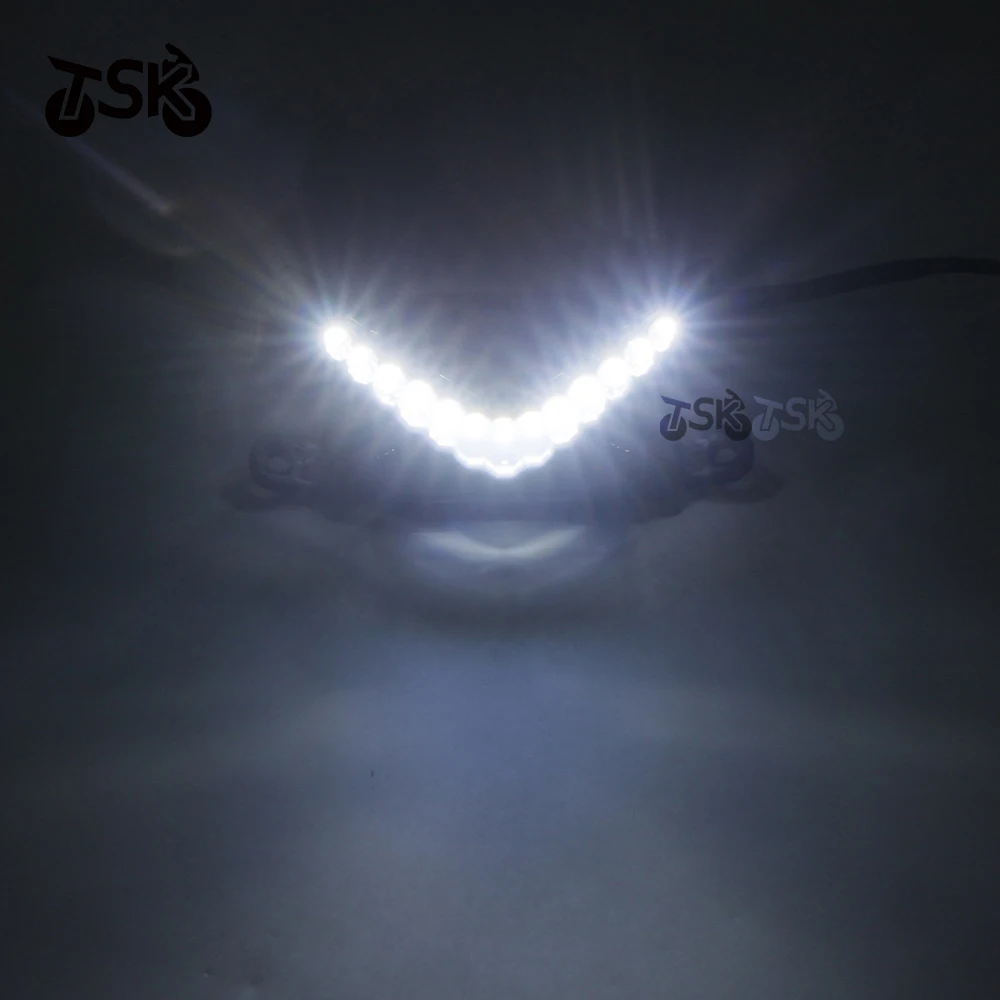 For Honda CBR600RR CBR 600 RR 600RR F5 2007-2012 Front LED Upper Head Running Lighting Lamp Assy Headlight Headlamp Fog Light