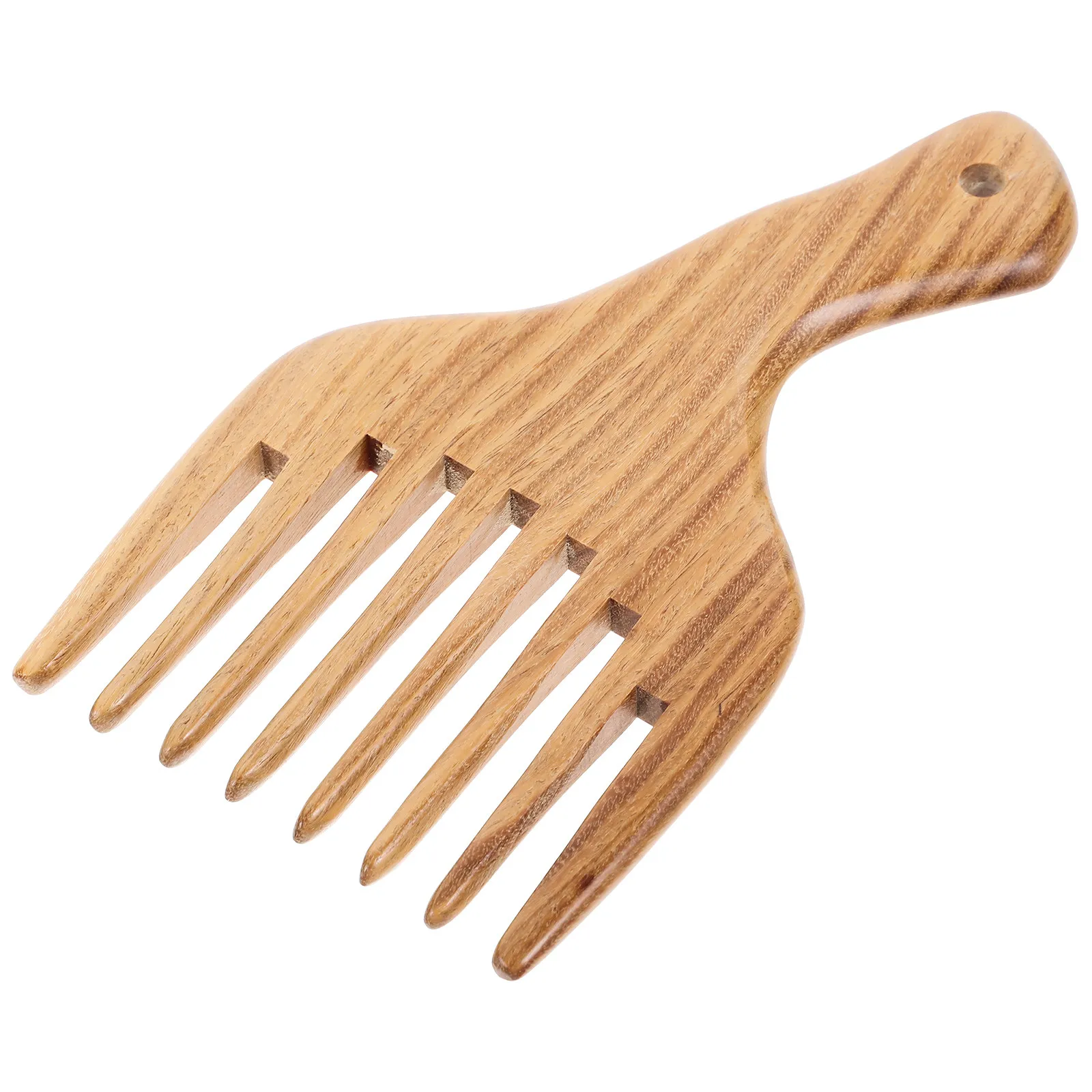 

Handmade Solid Sandalwood Comb Wide Tooth Design for Gentle Hair Combing Natural Wood Aroma Relaxing Head Massage Wooden Hair