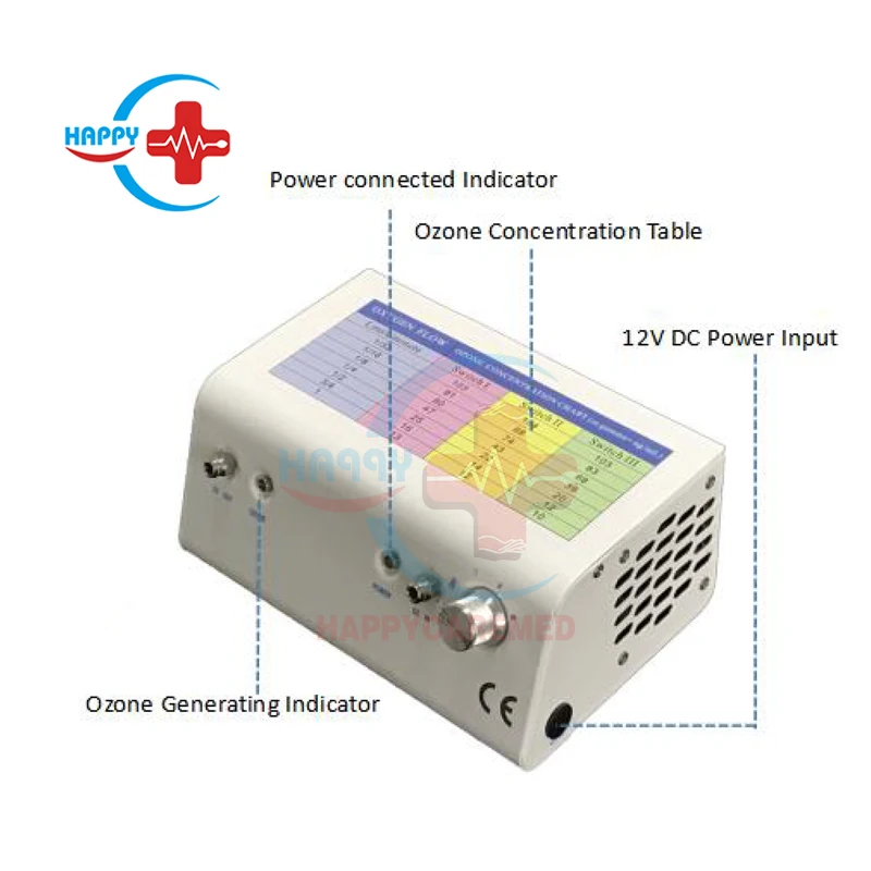 HC-R169 manufacture direct high quality veterinary equipment pet care animal clinic ozonator machine medical ozone generator