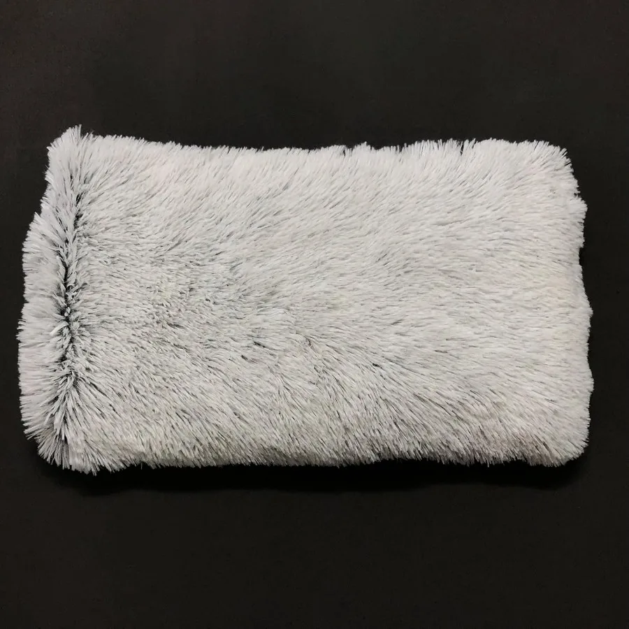 

23x12 большой пушистый коврик для кровати для кошек, подушка для домашних животных, ремонтный аксессуар для окна кошки, двусторонний, легко застегивается, удаление, регулируемая липучка