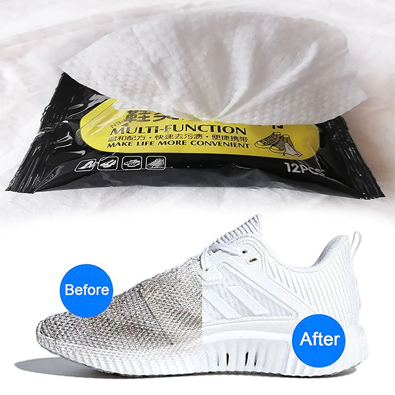 Disposable Shoe Wipes Cleaning Tools Care Shoes Useful Fast Scrubbing Clean Wipe