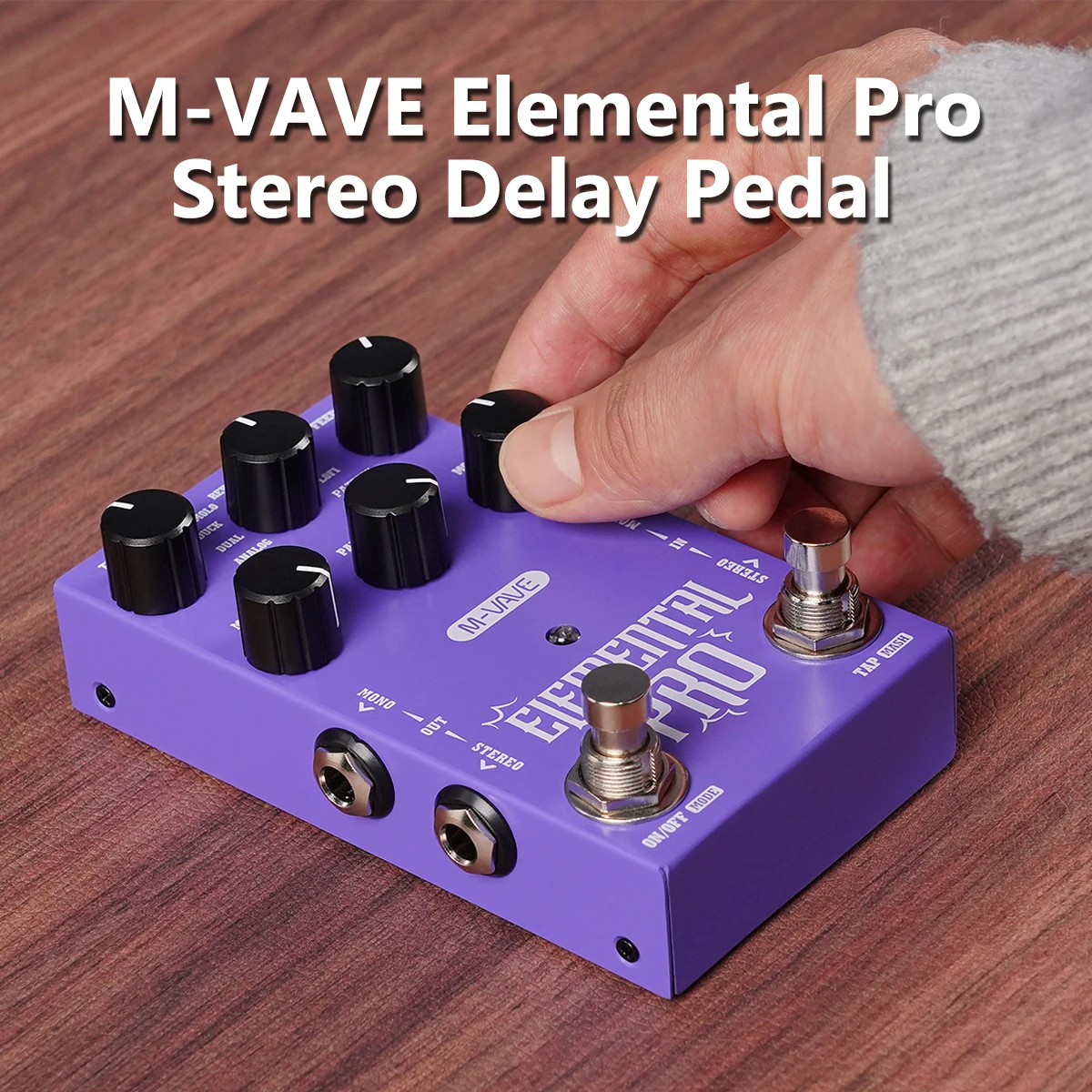 pedal-de-efectos-de-guitarra-multi-delay-m-vave-elemental-pro-–-9-tipos-de-delay-ping-pong-estereo-pedales-tap-mash-alimentacion-usb-c