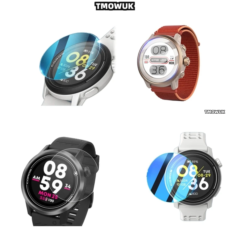 

For Coros PACE 2 3 42 46 MM APEX 2 Pro VERTIX 2 2S - 9H Hardness Anti-Scratch Tempered Glass For Smartwatch Screen