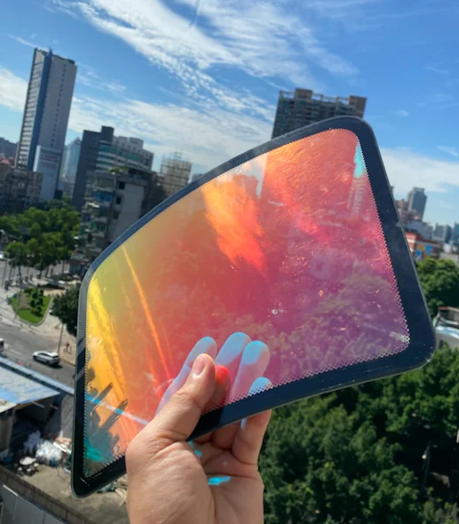 Camaleonte Pellicola per vetri Fotocromatici Tinta per auto UV 99% 1.52x30m Camaleonte Arcobaleno Finestra per auto Solare Rosso Camaleonte Tinta