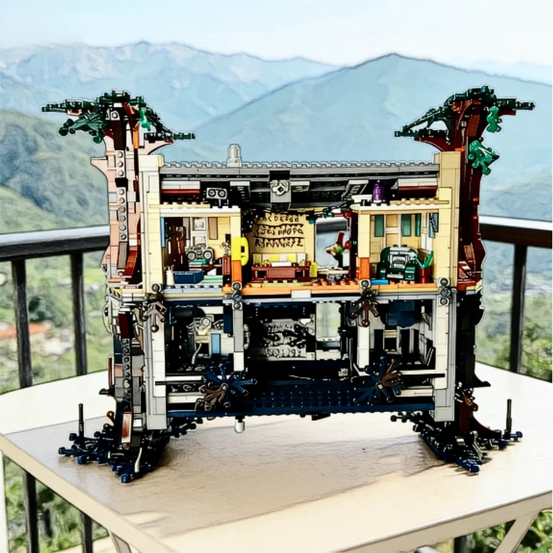 2026 New Good Sales Building Model Assembly Upside-down World Toys Building Blocks For Boys And Girls Birthday Christmas Gifts view 2