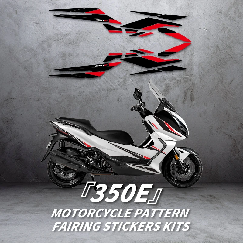 

For ZONTES 350E Motorcycle Pattern Fairing Stickers Kits City Crossing Style Decal Bike Refit Pasted On Paint Parts Area