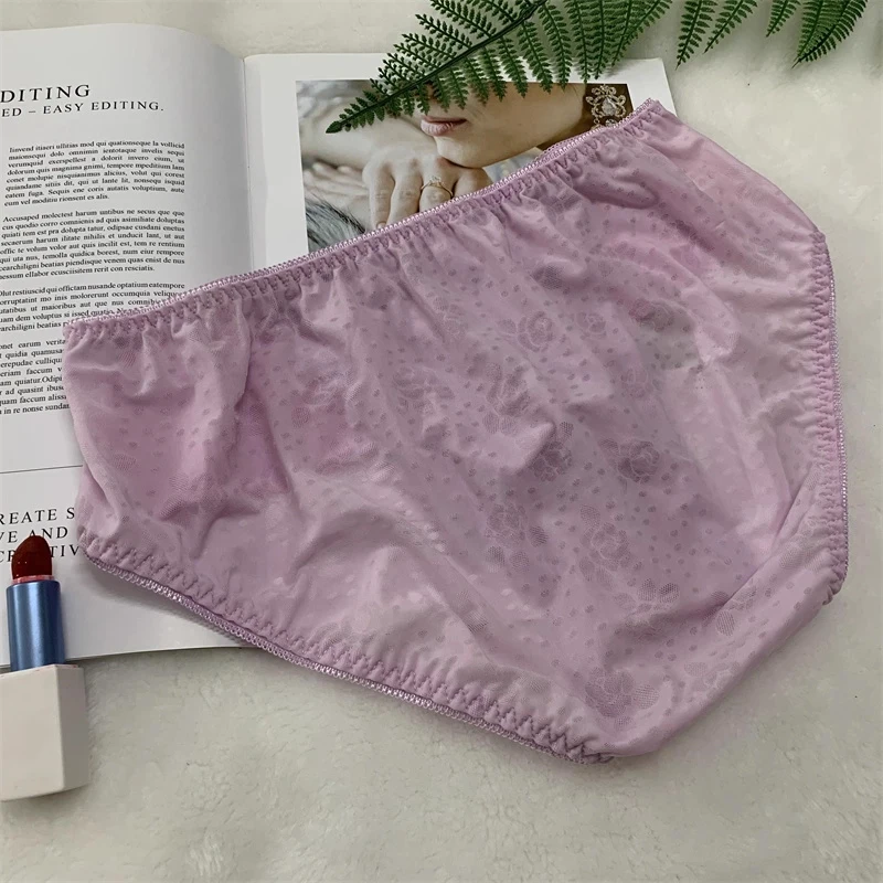 New Sexy men's jacquard stretch fabric simple lace side comfortable briefs men underwear gay jockstrap sissy