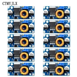 10pcs DC-DC 5A Lithium Charger Board XL4005 Adjustable Step Down Power Supply Module XL4005 Buck Power Converter Board