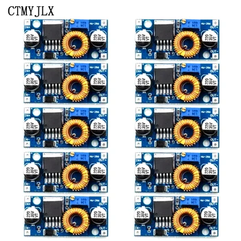 10pcs DC-DC 5A lithium charging board XL4005 adjustable step-down power supply module XL4005 Buck power converter board