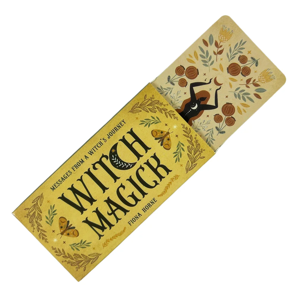 

Колода карт Witch Magick Cards Oracle, 40 шт., вдохновляющие карты с ключевыми словами