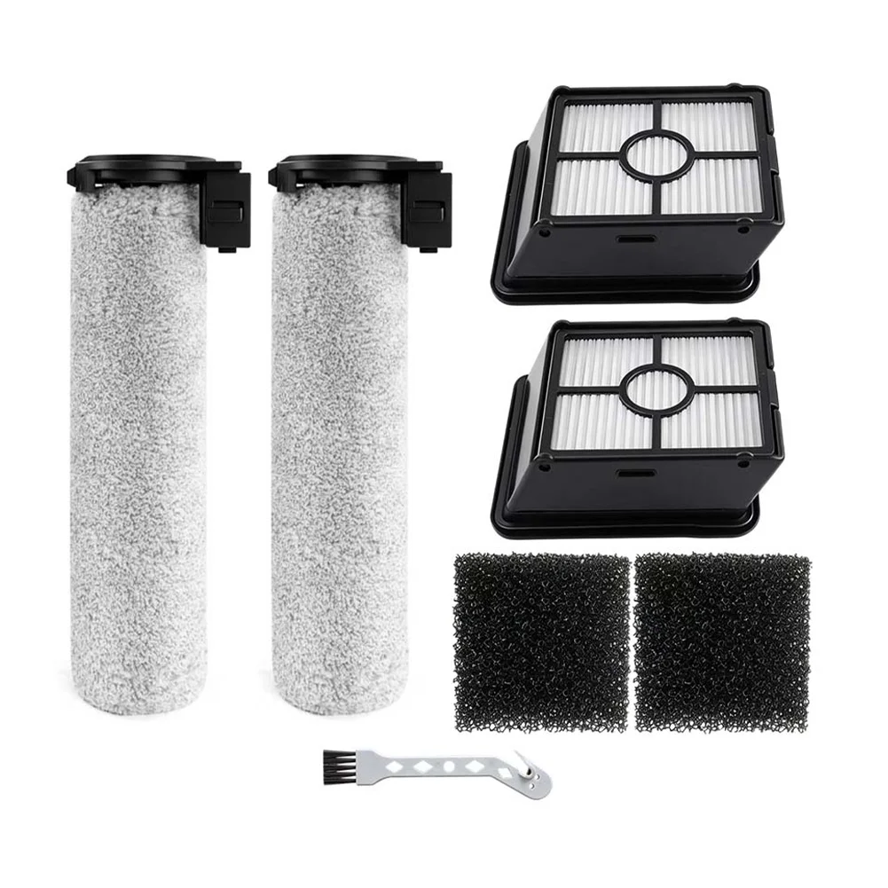 Roller Brush Hepa Filter Sponge Cleaning Brush Set For X-Clean 2/ For X-Clean 4 Vacuum Cleaner Accessories Replacement