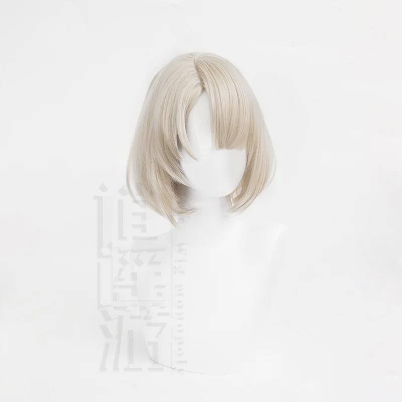 Genshin Impact Freminet Cosplay Pruik Simulatie Hoofdhuid Top Duiken Jongen Halloween Cadeau