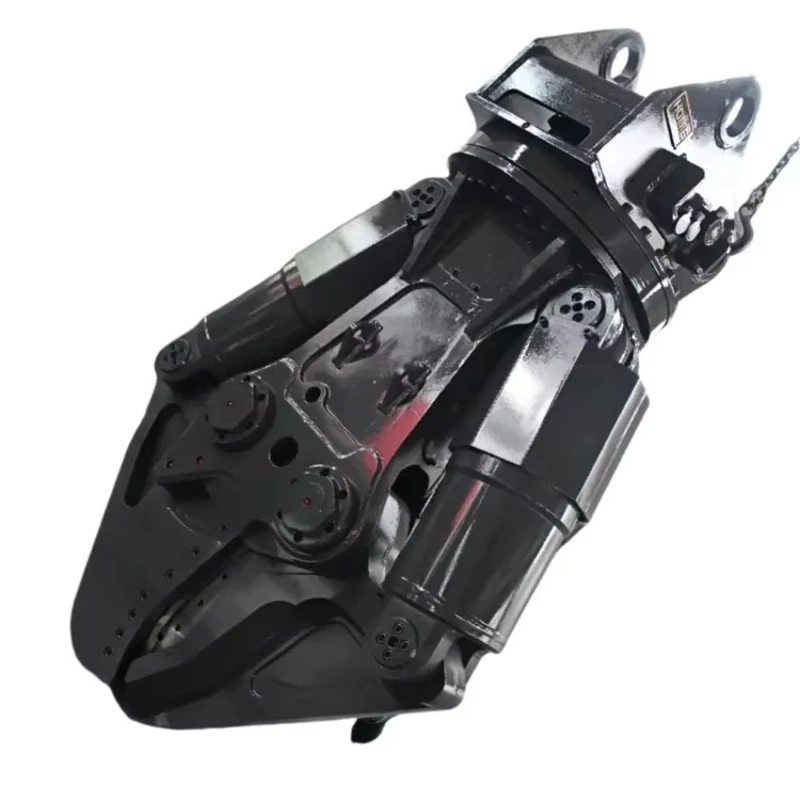 Hydraulic Rotating Shears Attachment Hydraulic Shear 360 Rotation for Demolition Works Easy Operation