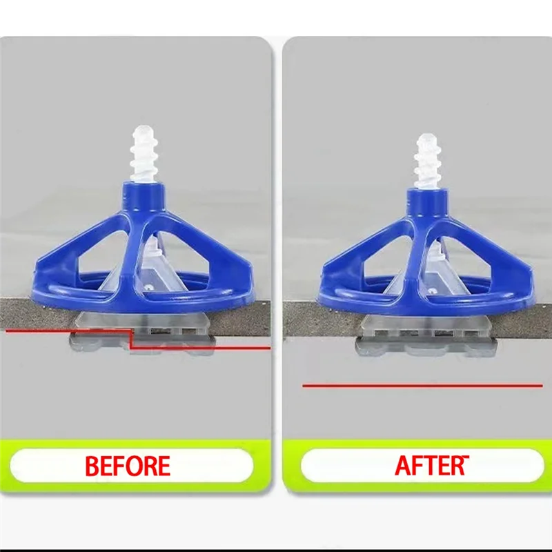 

Y42A-150 Piece Tile Leveling System Blue Plastic For Tile Laying Wall Floor Fixing Construction Tool