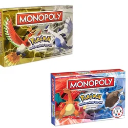 Pet Pok é mon City Urban Edition Monopoly Johto Edition English Edition Children's Board Game