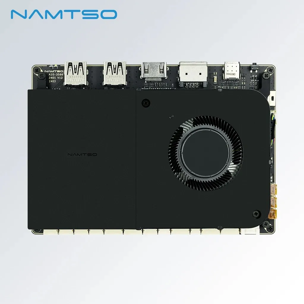 Imagem -03 - Namtso A103588 Rockchip Rk3588 Computador de Placa Única Núcleos 64bit Lpddr4x Wifi-bt Ssd Mini pc Placa de Desenvolvimento Sbc 16gb Mais 64gb