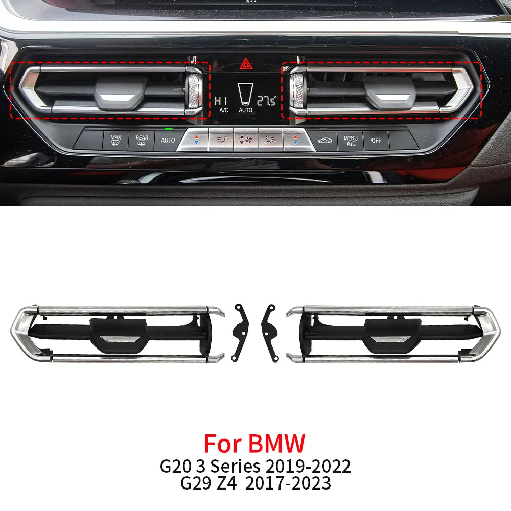 

Car Middle AC Vent Grille Air Conditioning Outlet Knob Repair Replacment For BMW G20 G26 G29 Z4 3 4 Series 320 323 328 425 430i