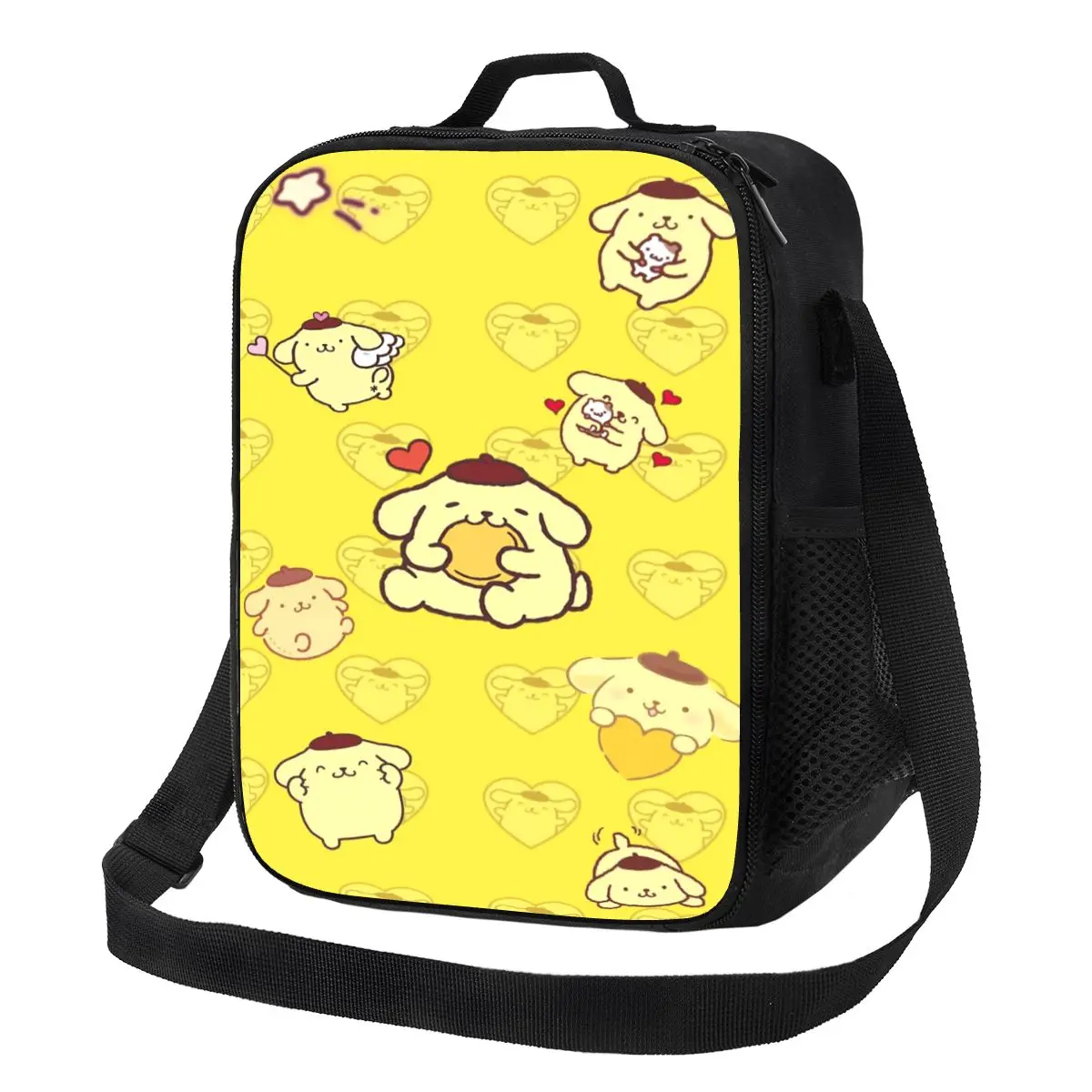 

Custom Pompompurin Cartoon Insulated Lunch Bag for Outdoor Picnic Waterproof Thermal Cooler Bento Box Women Kids