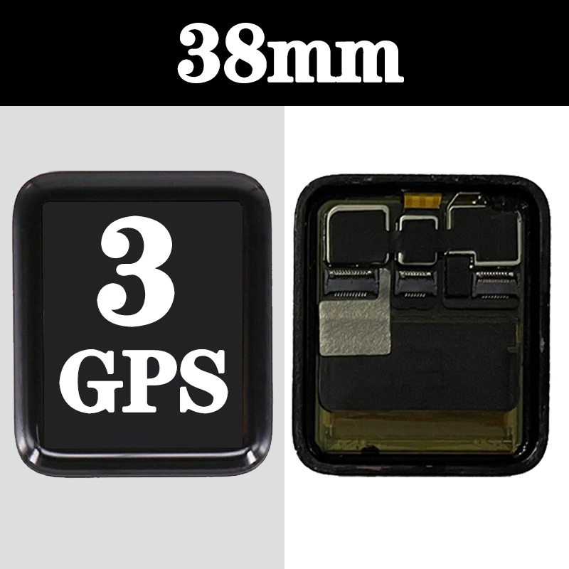 For Apple Watch Series 3 GPS For iWatch Series3 LTE 38/42mm LCD Display Touch Screen Digitizer A1860 A1861 A1889 A1891 A1890