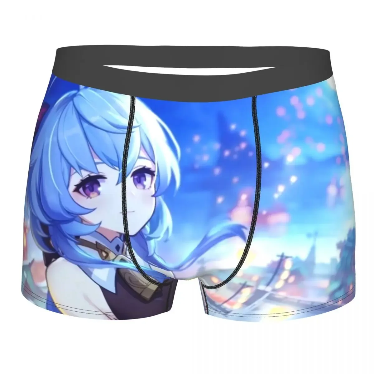 

Ganyu Genshin Impact Game Underpants Breathbale Panties Man Underwear Sexy Shorts Boxer Briefs