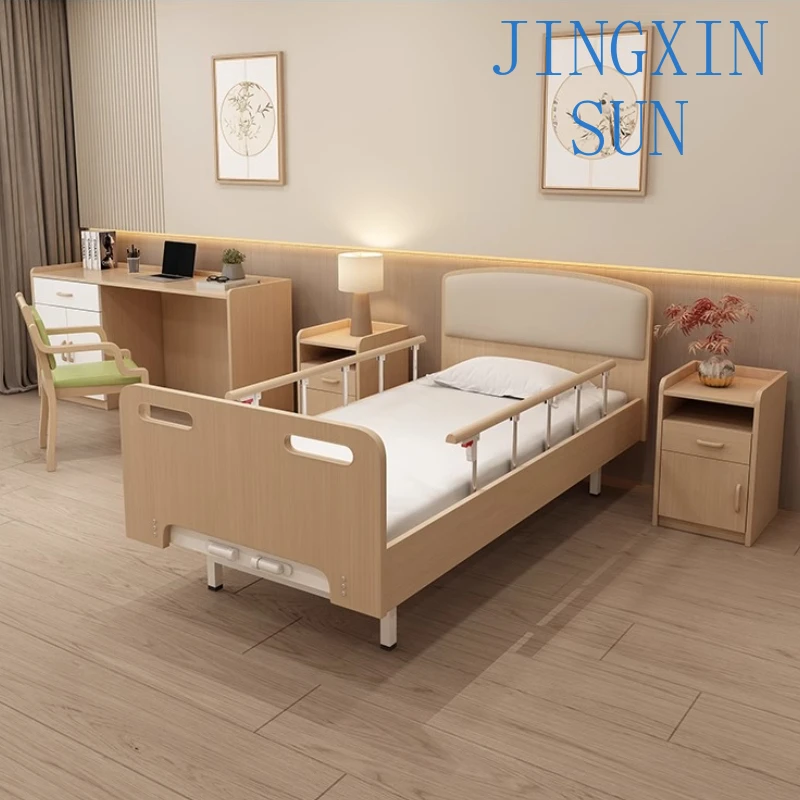 Home Nursing Home Nursing Beds Suitable For Old Furniture Electric Single Bed Closet Desk Office Chair Bedside Table Furniture