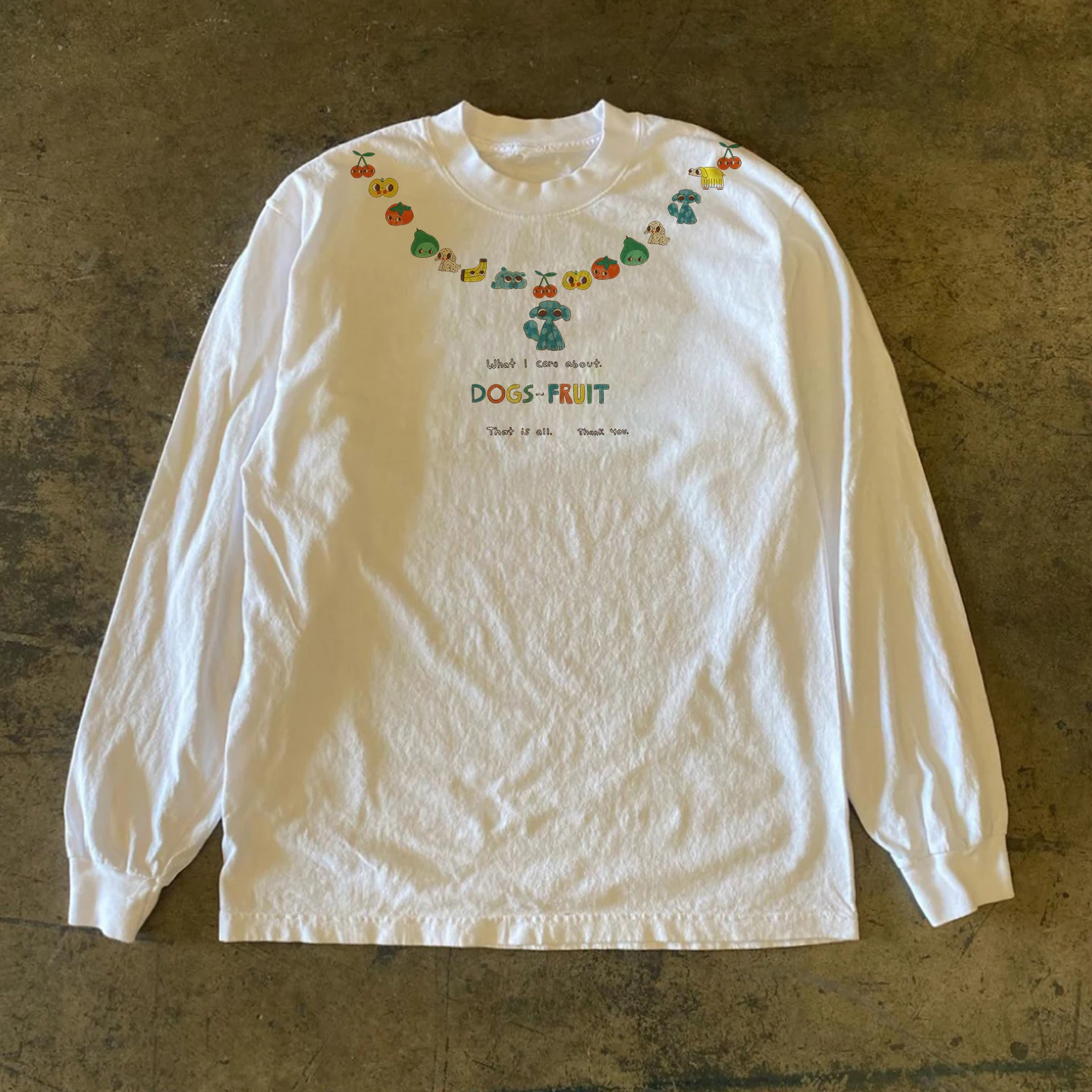 Heavyweight 310g Pure Cotton Long Sleeve T-Shirt American Retro Oversize Streetwear Versatile Comfortable round Neck Top