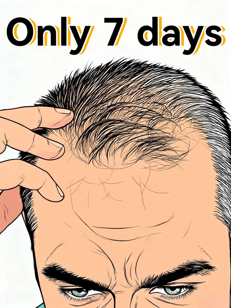 

Baldness fighter, quickly fills sparse spots and thickens thin strands, reclaim dense locks and confidence