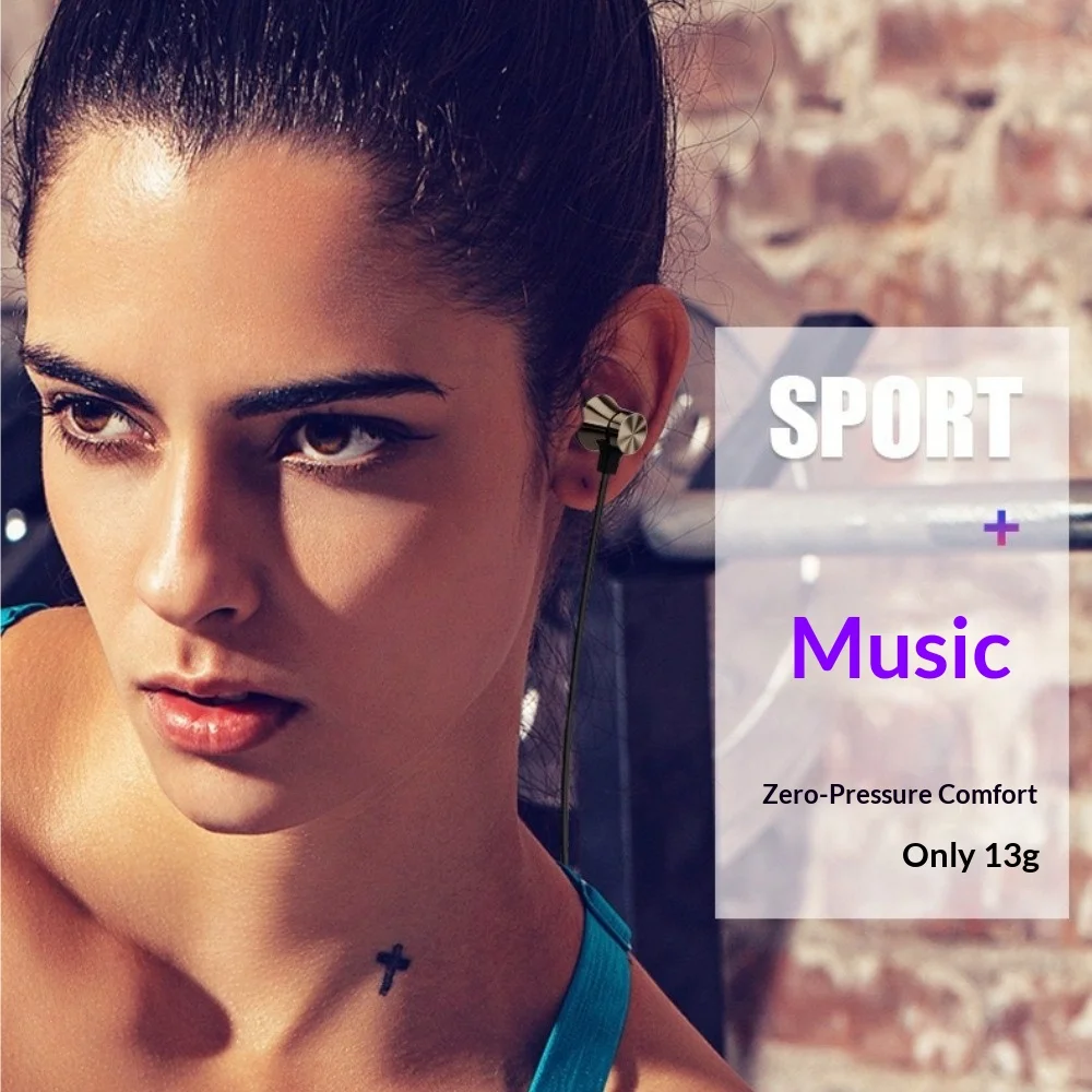 Neckband Bluetooth Earphones Fashionable High Appearance Value Noise Cancellation Battery Display for Sports Music E-Sports Runn
