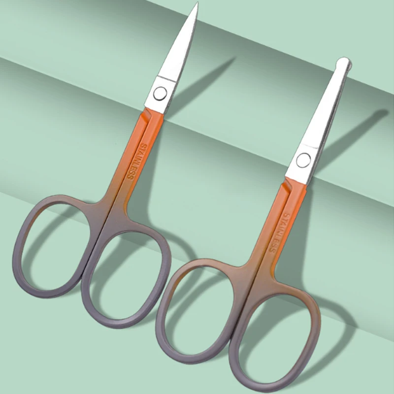 مجموعة مقصات أظافر وأقمشة أظافر جديدة من الفولاذ المقاوم للصدأ مع مستوى مظهر عالي، مقصات أظافر، مجموعة أدوات فنية للأظافر والباديكير