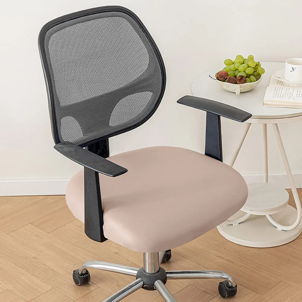 

PU Leather Office Chair Cover Elastic Waterproof Gaming Chair Slipcover ​Breathable​ Stretchable Lift Rotating Chair Cover
