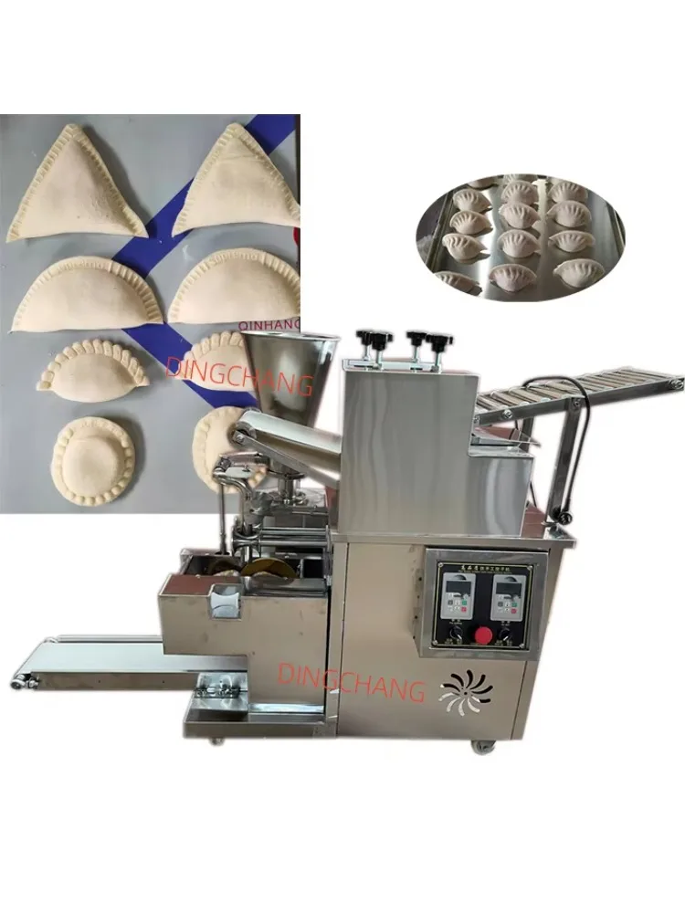Large Size Samosa Dumpling Machine Commercial Ravioli Meat Pie Making Machine Automatic Curry Puff Machine Empanada Maker