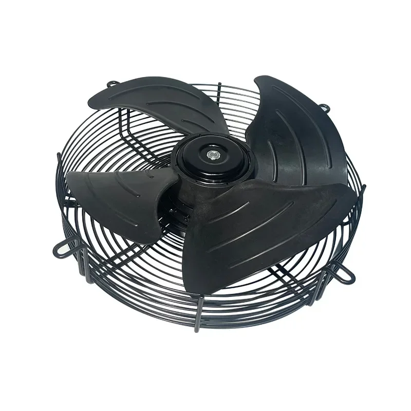 Mesh type EC axial flow fan processing, stepless speed regulation heat exchanger fan specification model customization
