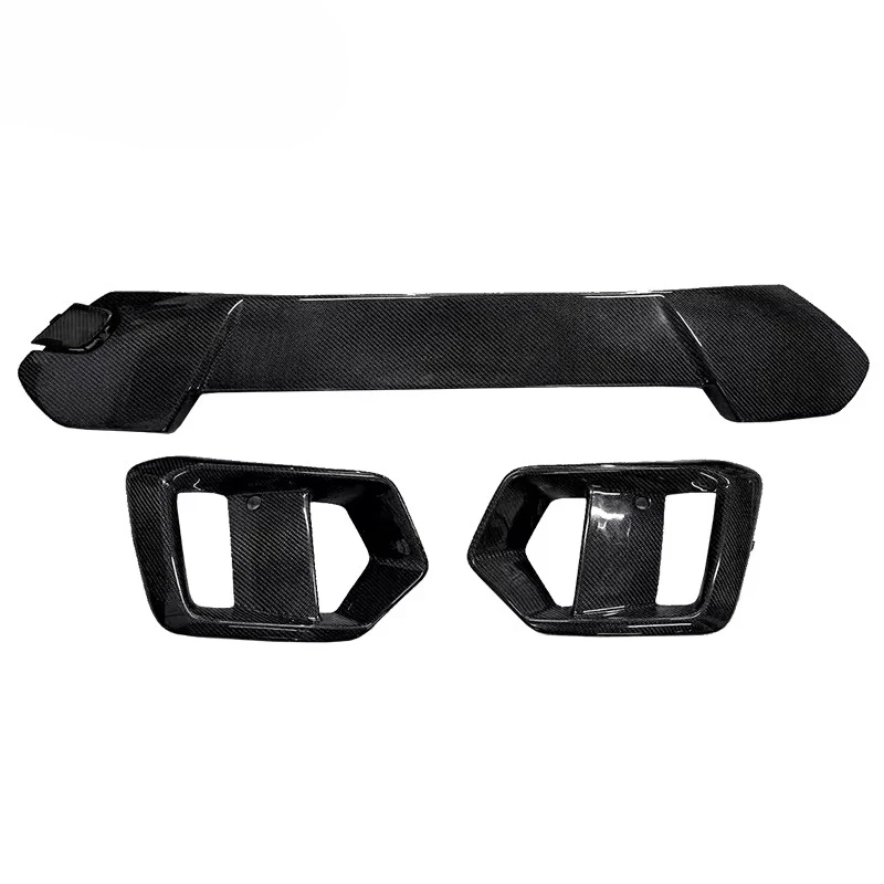 Style High Quality Carbon Fiber Front Bumper Garnish Front Grille Panel for Focus MK3 RS