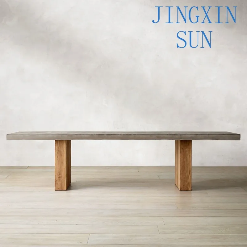 Dining Table Centerpiece Sleek Architectural Studio Inspired Surface Scratchproof High Gloss Coating Urban Dining
