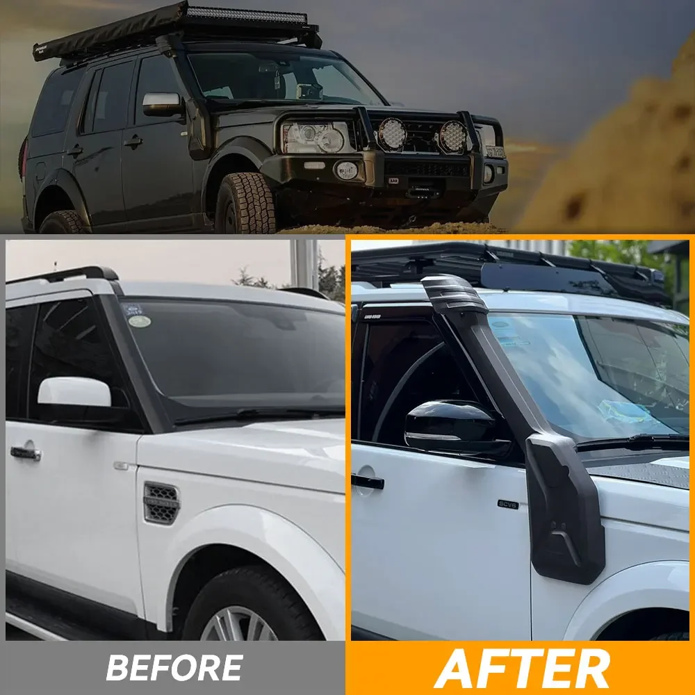 랜드로버 디스커버리 3 4용 신형 오프로드 자동차 바디 키트 자외선 차단 고강도 스노클 에어 인테이크