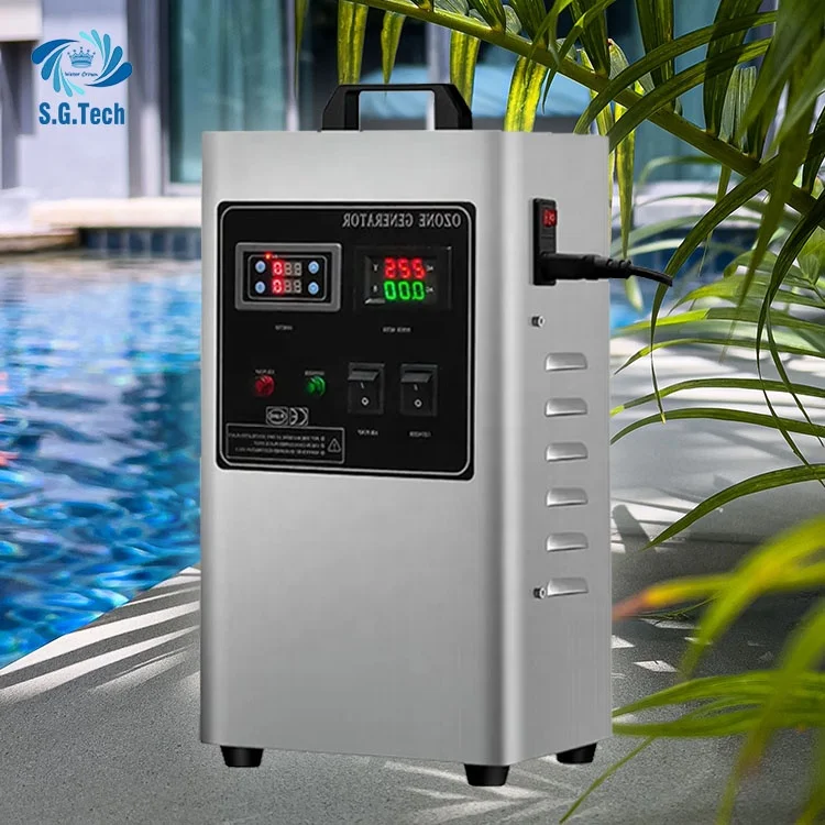 

Ozone Generator For Swimming Pool Water Crown Ozone Generator Fish Farming Safe And Reliable To Use