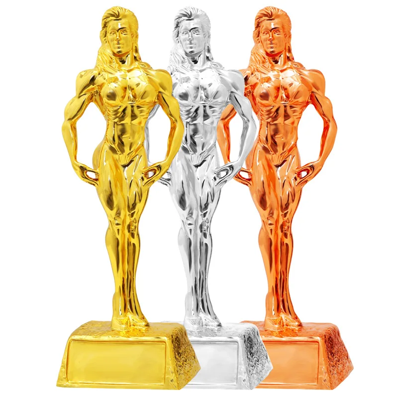 Fitness Trophy Bodybuilding Competition Bodybuilding Prizes for Men\'s and Women\'s Events