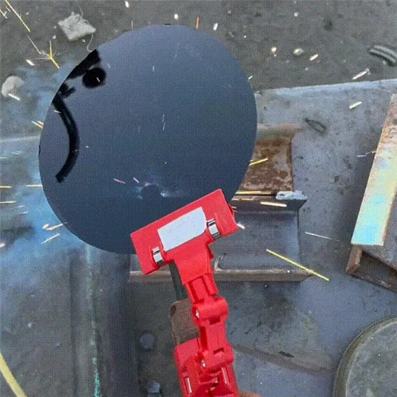 ستائر لحام A77I 3 قطع، لوحة تعتيم متعددة الوظائف، لوحة تعتيم لحام محمولة، بديل لخوذة اللحام #5