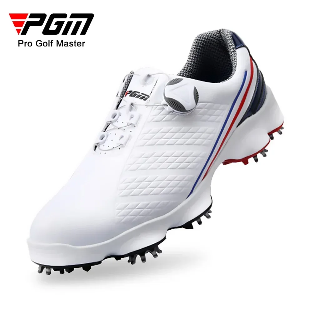 

PGM shoes Golf men's shoes wide sole rotating LACES waterproof breathable manufacturers directly supplied