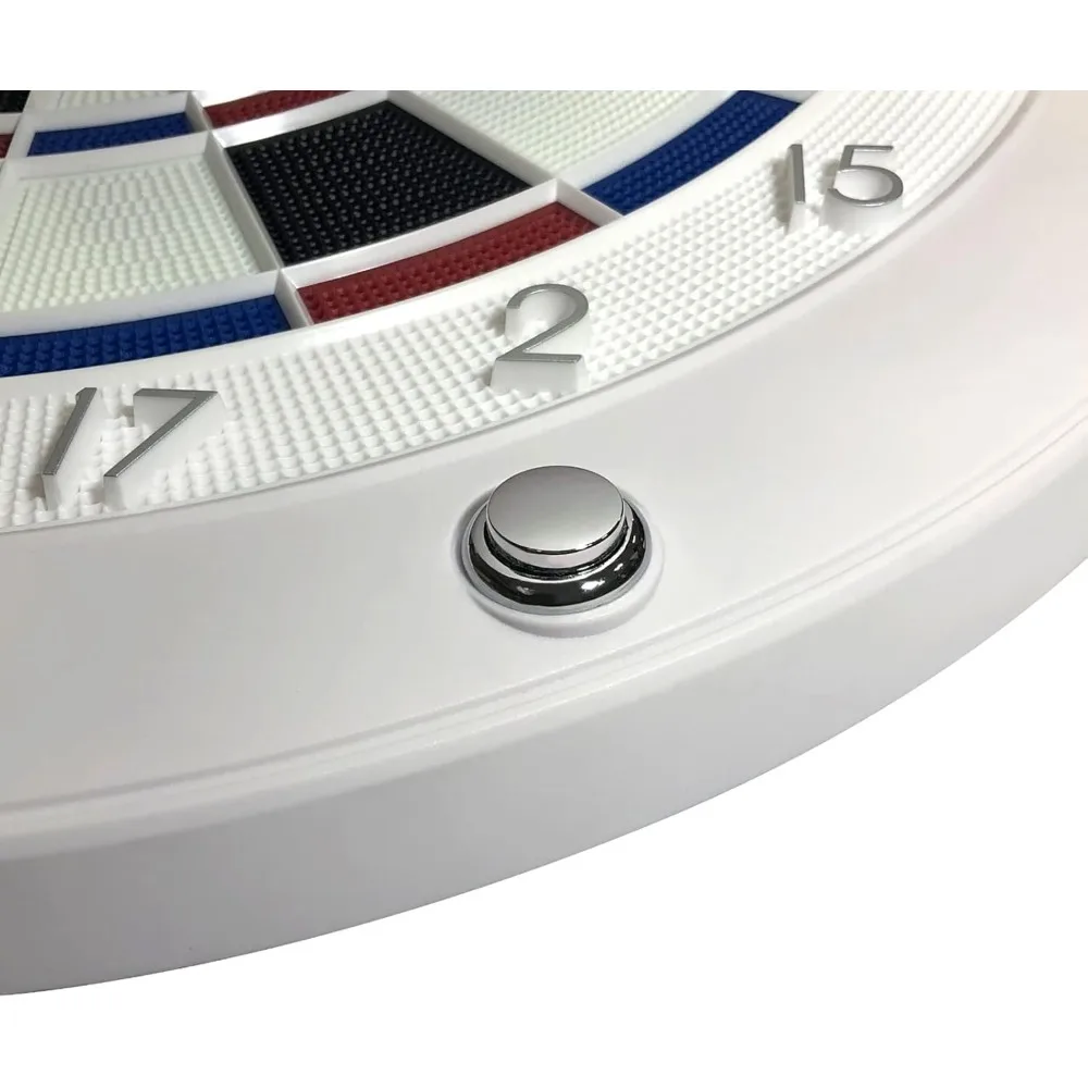 GRANBOARD 3S White Edition LED Bluetooth Dartscheibe