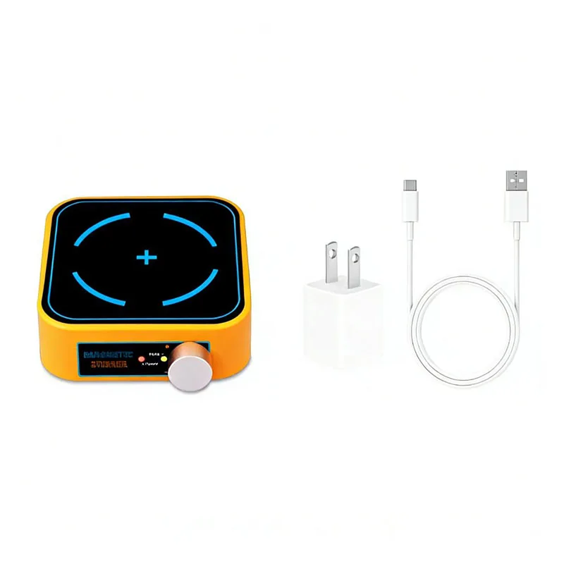 

Миниатюрная портативная магнитная мешалка с регулируемой скоростью 200-3000 об/мин для научных и лабораторных исследований