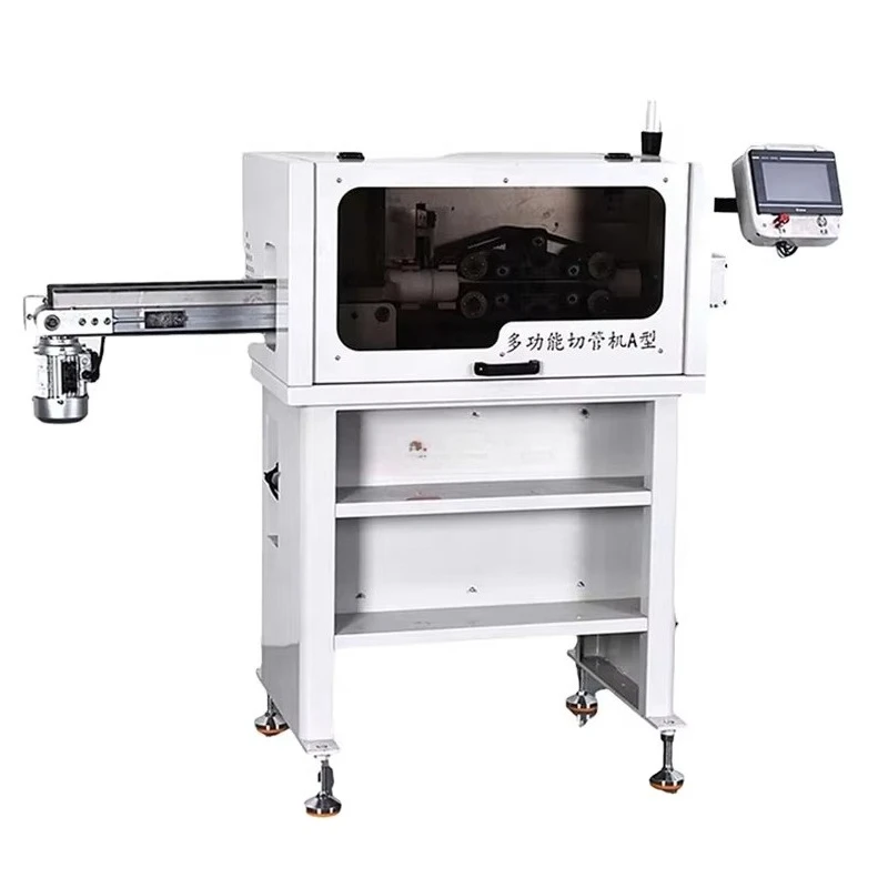 WJ4331  Automatic Plastic Tube Cutting Machine Pvc Pipe Cut Machine Price