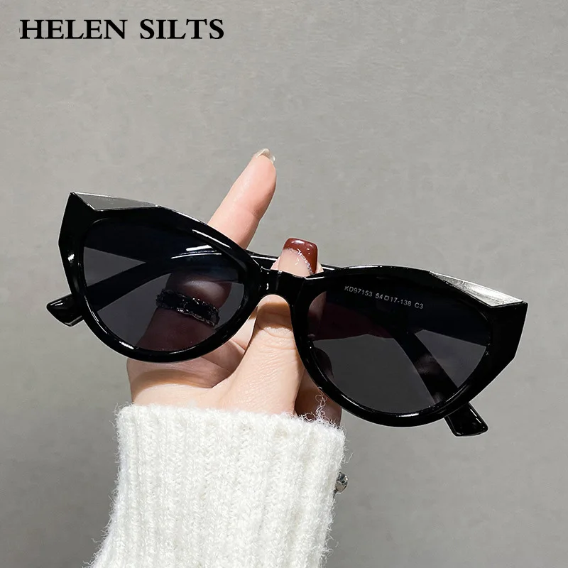 

Fashion Cat Eye Sunglasses Women Luxury Brand Vintage Black Lens Sun Glasses Ladies Classic Gradient Square Eyeglasses Oculos