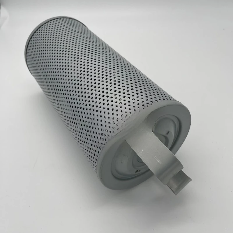 

Hydraulic oil filter element material can degrade or recycle fine filter impurities and colloids