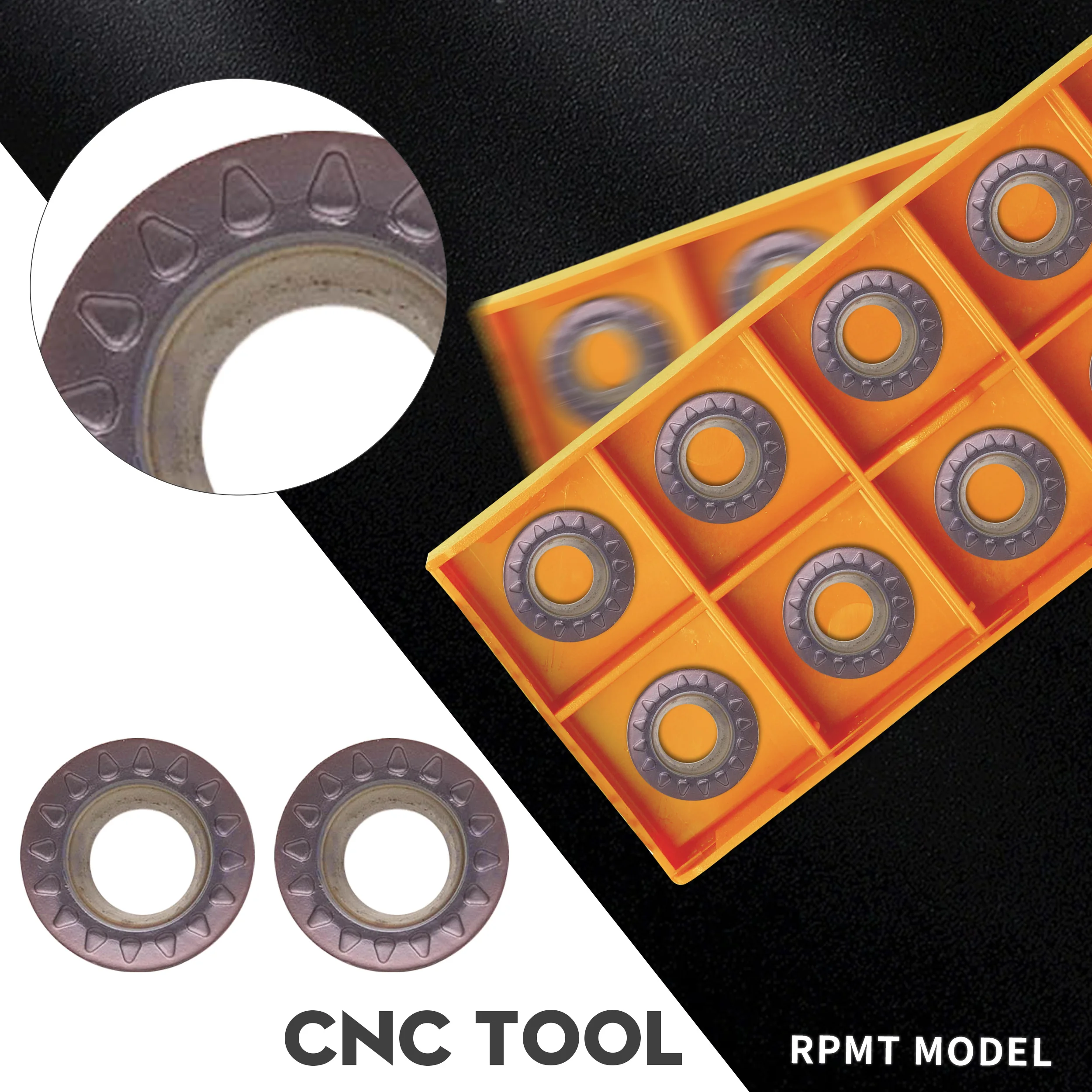 

RPMT08T2MOE-JS RPMT10T3MOE-JS RPMT1204MOE-JS RPMW1003MO VP15TF Circular milling inserts CNC lathe milling cutter carbide inserts