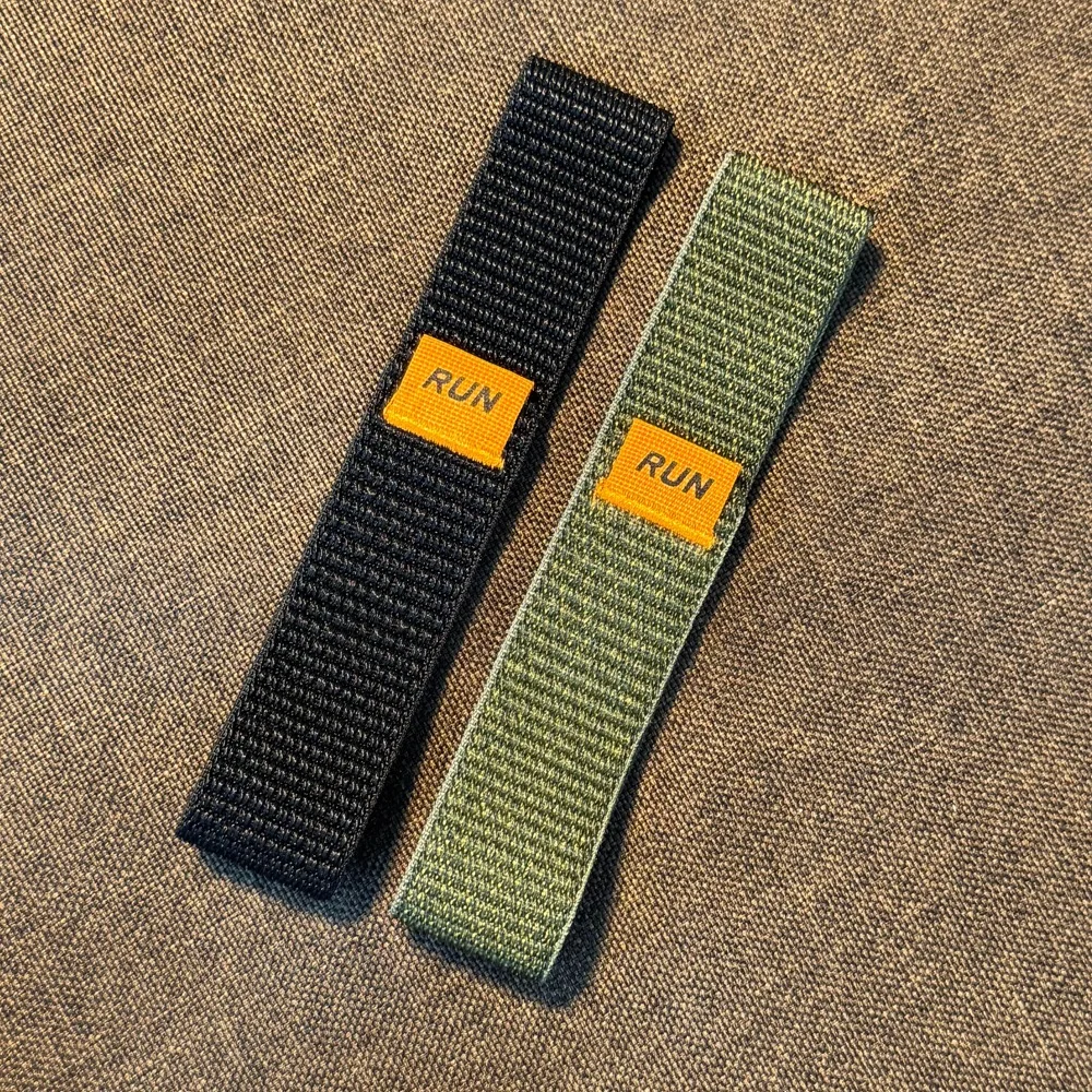 Nylon Loop Watch Strap for Garmin Instinct 2/2X/3, 22mm 26mm Metal-Free Hook & Loop Sport Band, Lightweight Breathable Replace