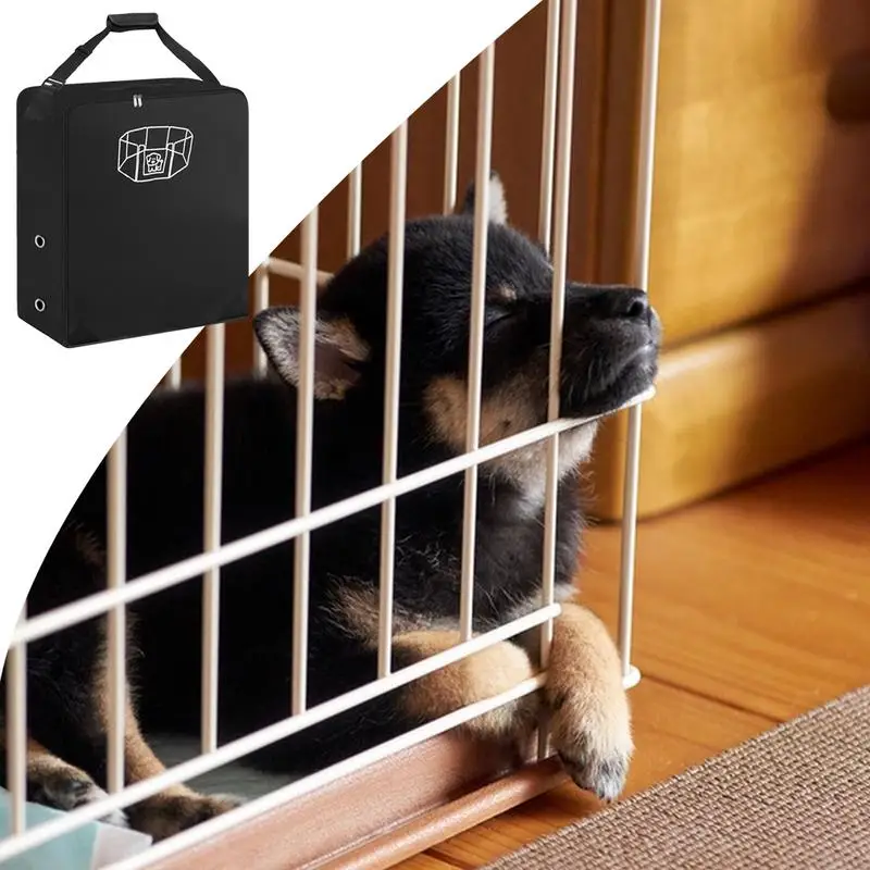 Portable Dog Fence Bag Portable Dog Playpen Carrier Bag Wide Shoulder Strap Dog Fence Travel Bag for Storing Picnic Gear Dog