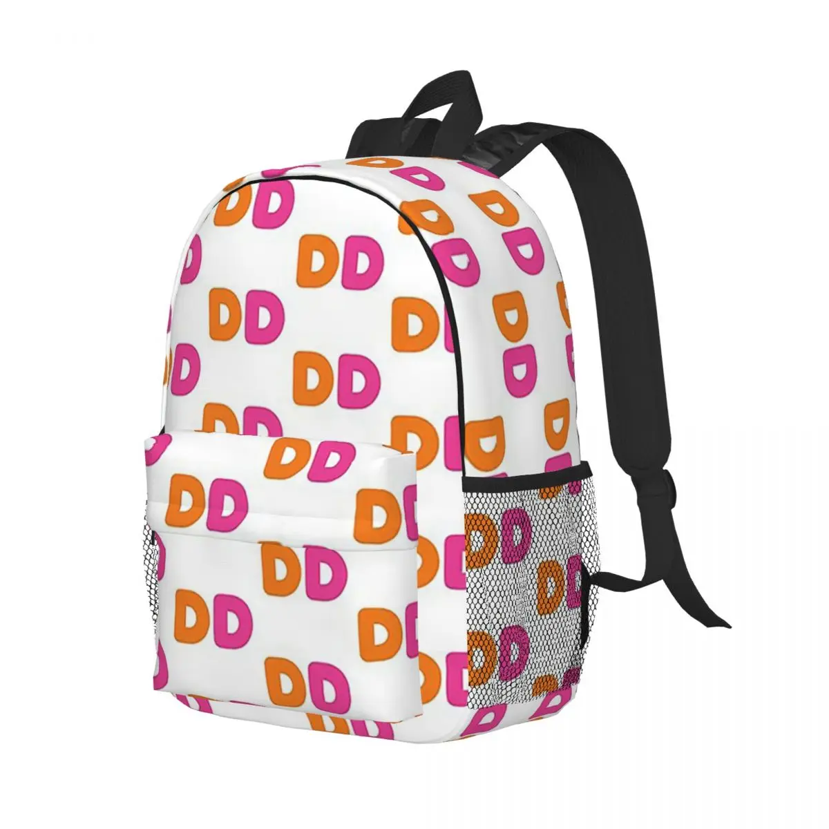 I Love Dunkin Donuts Backpacks Teenager Bookbag Casual Students School Bags Travel Rucksack Shoulder Bag Large Capacity